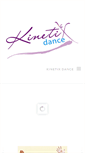 Mobile Screenshot of kinetixdance.ie