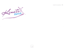 Tablet Screenshot of kinetixdance.ie